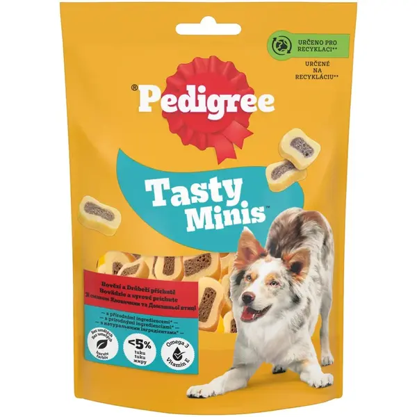 PEDIGREE pochúťka Tasty Minis Chewy Slices