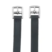 Strmeňové remene detské, 130 cm/ 25 mm, čierne