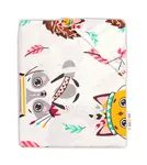 Baby Nellys bavlnené prestieradlo do postieľky - biela, 140 x 70 cm