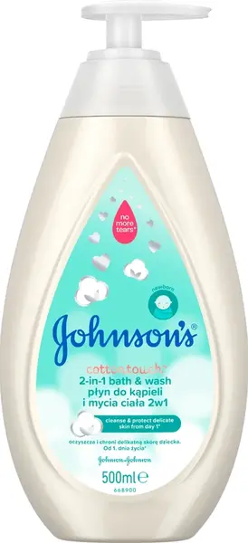 Johnson's Cottontouch kúpeľ a umývací gél 2v1