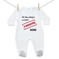 Boodyy Overal Nebezpečne blízko 80 (9-12 mesiacov)