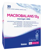 MACROBALANS 12g macrogol. 4000
