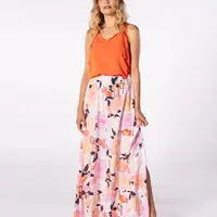 šaty Rip Curl ISLAND LONG DRESS Lila