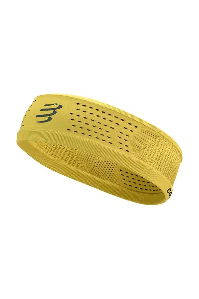 Čelenka Compressport Thin Headband On/Off oranžová barva, XBNU3914