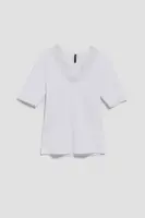 Marisse Women's T-Shirt L-Ts-4084 White