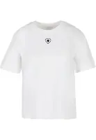 Women's T-shirt Good Vibes Only Heart white