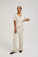 Marisse Women's Trousers L-Sp-4318 L.Beige