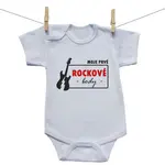 Boodyy Body s krátkym rukávom Moje prvé rockové body 86 (12-18 mesiacov)