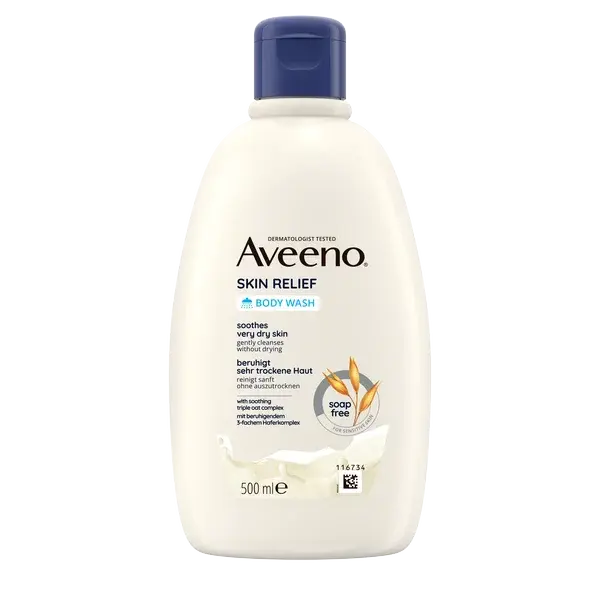 AVEENO® Skin Relief Hydratačný sprchovací gél, bez parfumácie