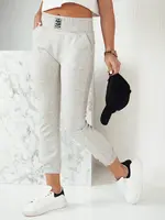 Dámské kalhoty teplákové KAROT Barva šedá DSTREET