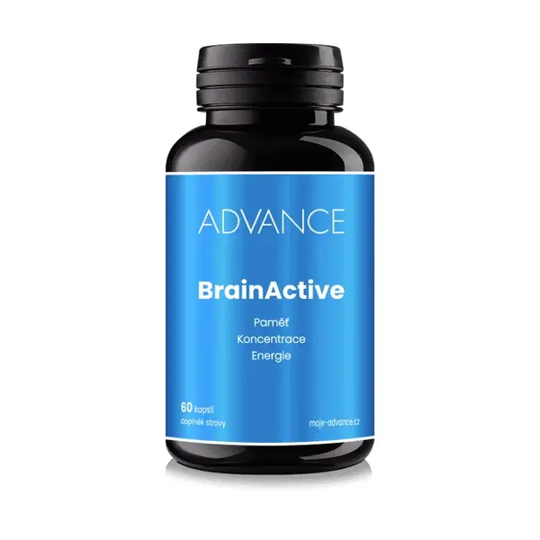 ADVANCE BrainActive 60 kapsúl - pamäť, koncentrácia, energia