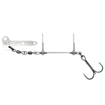 Savage gear návazec pro peg blade rig large 0,78 mm 23 kg 2 ks - 10 cm #1/0