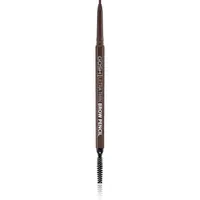 Gosh Ultra Thin precizní tužka na obočí s kartáčkem odstín 003 Dark Brown 0,35 g