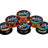 Kryston jackal návazcová šňůra 20 m-nosnost 20lb / barva dark silt