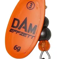 Dam třpytka effzett fluo spinner orange - velikost 4 hmotnost 10 g