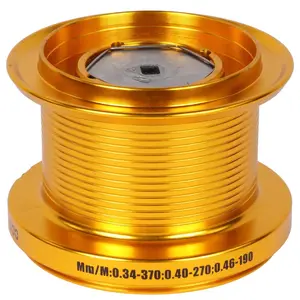 Giants fishing náhradní kovová cívka gold metal spare spool deluxe fd9000