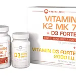 Pharma Activ Vitamín K2 MK7 + D3 FORTE 125 tablet + Vitamín D3 Forte 30 tablet