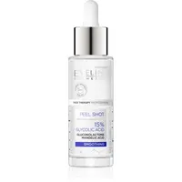 Eveline Cosmetics Serum Shot 15% Glycolic Acid vyhlazující pleťový peeling pro sjednocení barevného tónu pleti 30 ml