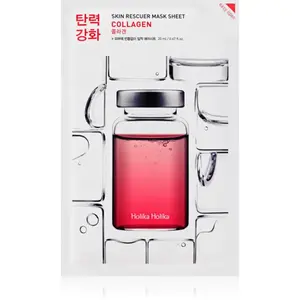 Holika Holika Skin Rescuer Collagen plátýnková maska se zpevňujícím účinkem s kolagenem 20 ml