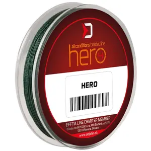 Delphin návazcová šňůra hero 15 m-průměr 0,20 mm / nosnost 13,2 kg