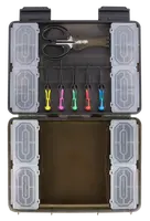 Korum tackle box slim blox loaded