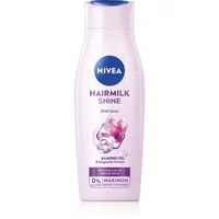 NIVEA Hairmilk Shine pečující šampon 400 ml