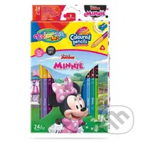Colorino Disney Junior Minnie - oboustranné pastelky trojhranné 24 barev