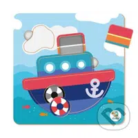 Lodička - puzzle z kategorie Maxi dílky