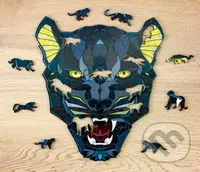 Drevené puzzle – Puma veľkosť M - puzzle z kategorie 3D puzzle