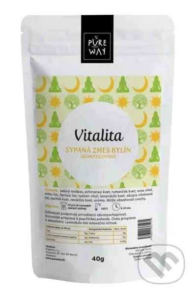 Vitalita (sypaná zmes bylín, 40g)