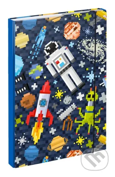 Desky na školní sešity Baagl Space Game (A4)