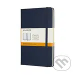 Moleskine - modrý zápisník (malý, linajkovaný)