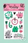 Kresky: Be kind to animals (Dočasné tetovačky) - Sussie Hammer (ilustrátor)