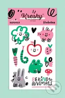 Kresky: Be kind to animals (Dočasné tetovačky) - Sussie Hammer (ilustrátor)