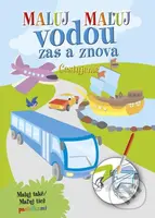 Maluj - Maľuj vodou zas a znova Cestujeme - kniha z kategorie Omalovánky