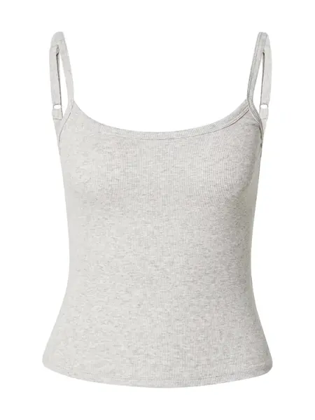 HOLLISTER Top  svetlosivá