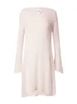 Monki Pletené šaty  ružová