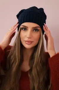 Kesi Fleecová čepice Sandra K210 navy blue