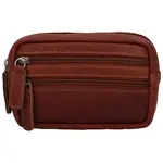 Pánske kožené vrecko na opasok svetlo hnedá - Greenwood Snedio