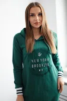 Šaty Brooklyn tmavě zelené