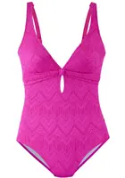 BUFFALO Jednodielne plavky  ružová