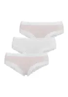 LASCANA Nohavičky  telová / šedobiela