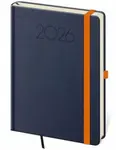 Diář 2026 denní A5 Praga - modrá
