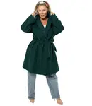 Pri Women's TEDDY boucle fabric bear coat