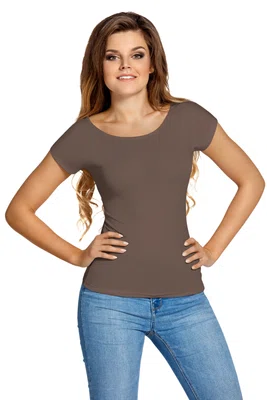 Babell Woman's Blouse Kiti Cocoa