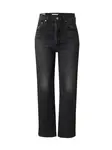 LEVI'S ® Džínsy 'Ribcage Straight Ankle'  čierny denim