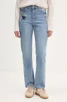 Džíny Desigual SUNFLO dámské, high waist, 25WWDD23