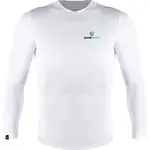 GAMEPATCH COMPRESSION SHIRT Kompresní unisex triko, bílá, velikost