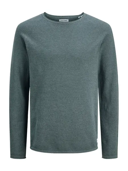 JACK & JONES Sveter 'JJEHill'  tyrkysová