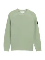 TOM TAILOR DENIM Sveter  mätová / čierna / biela